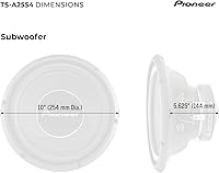 Pioneer TS-A25S4 10” Subwoofer — image 6