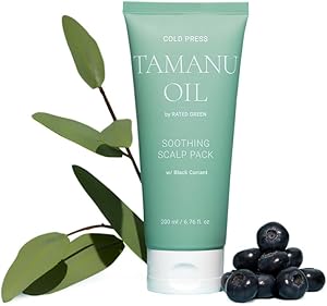 RATED GREEN Tamanu Oil Soothing Scalp Pack 6.76oz Review