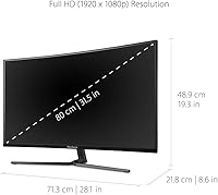 ViewSonic VX3258-PC-MHD 32-inch Curved 1080p Gaming Monitor — image 4