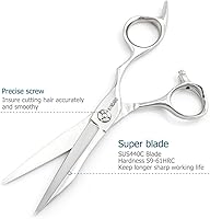 KINSARO 6 Inch Hair Cutting Scissors — image 5