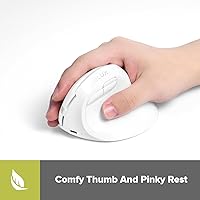 DeLUX M618mini Wireless Vertical Mouse — image 3