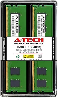 A-Tech 16GB DDR5 5600MHz RAM Kit