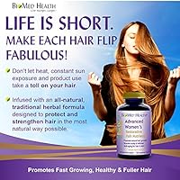 BioMed Health Hair Growth Vitamins for Women 120ct Capsules — image 5