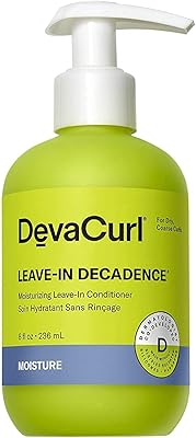 DevaCurl Leave-In Decadence Moisturizing Leave-In Conditioner, Green Oasis 7.6oz