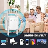 Budobiruon WiFi Extender Signal Booster 1200Mbps — image 6