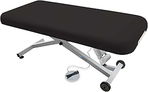 EarthLite Ellora Electric Lift Massage Table, 32″ x 73″, Black