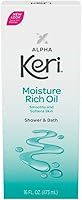 Keri Alpha Keri Shower & Bath Moisture Rich Oil 16 oz (Pack of 2) — image 1