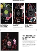 Yves Saint Laurent Black Opium Eau de Parfum 50ml & Shimmering Moisturising Fluid 50ml — image 7