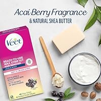 Veet Leg and Body Hair Remover Cold Wax Strips, 40 ct (Pack of 3) — image 8