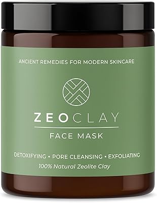 ZeoClay Organic Zeolite Clay Face Mask – 20 Uses