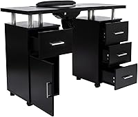 DERMALOGIC Manicure Table Glass Glow Black II — image 3