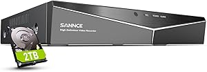 SANNCE 16 Channel 1080P 5-in-1 Hybrid DVR with 2TB HDD Review