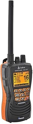Cobra MR HH600FLTBTGPS Handheld Floating VHF Marine Radio