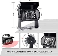 Hikity 7″ Backup Camera with Monitor Kit — image 9