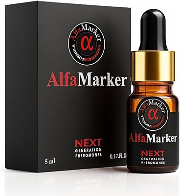AlfaMarker Cologne for Men with Pheromones - 5ml Travel Size