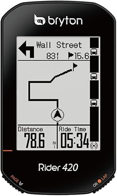 Bryton Rider 420e GPS Cycling Computer