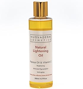 NUOVADERM Natural Brightening Oil with Papaya, Vitamin C & E - 30mL Review