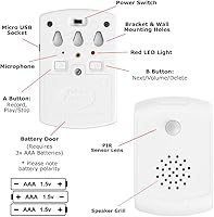 Talking Products PIR Motion Sensor with Voice Recordable Playback — image 6
