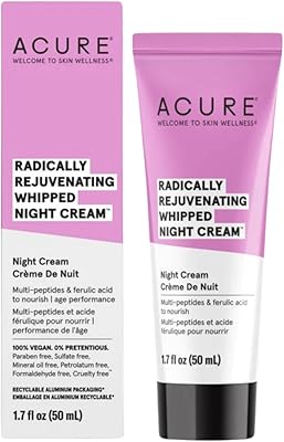 Acure Radically Rejuvenating Whipped Night Cream 1.7oz