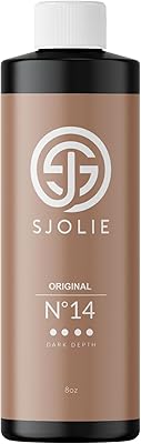 SJOLIE Spray Tan Solution No. 14 - Dark Depth Tanning Spray (8oz)