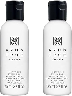 AVON True Color Moisturizing Eye Makeup Remover Lotion 2.7 fl oz (Pack of 2)