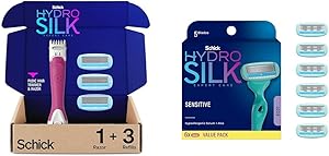 Schick Hydro Silk Trimstyle Bikini Razor with Trimmer, 5 Blade, 6 Count Review