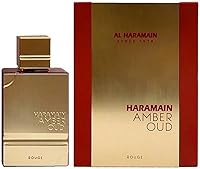 Al Haramain Amber Oud Rouge Eau de Parfum Spray for Men, 4oz — image 1
