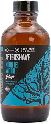 Barrister and Mann Aftershave Splash - Muire Wood, 3.5oz