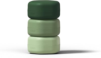 Cadence Travel Containers Basic Skincare Set - Evergreen