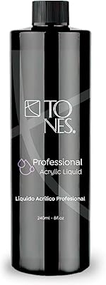 Tones Professional EMA Monomer Acrylic Nail Liquid 8 Fl Oz
