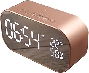 Enjoy Best Time Digital Radio Alarm Clock Bluetooth Speaker Review