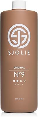 SJOLIE Spray Tan Solution No. 9 - Medium Hydrating Tanning Spray 32oz