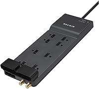 Belkin BE108230-12 Surge Protector Power Strip — image 3