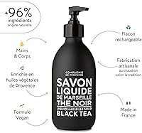 Compagnie de Provence Savon de Marseille Liquid Soap - Black Tea - 10oz — image 2