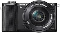 Sony Alpha a5000 Mirrorless Digital Camera with 16-50mm Lens — image 1