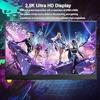 AHXJKA 16″ 2.5K Portable Gaming Monitor — image 2