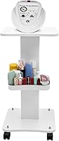 HASANEN 3-Tier Rolling Beauty Cart with Wheels, White — image 1