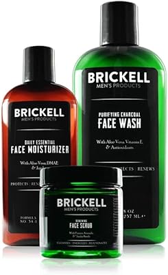 Brickell Men's Daily Advanced Face Care Routine II