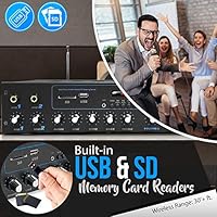 Pyle PT506BT Professional Powered Amplifier — image 6