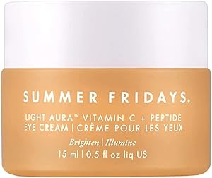 Summer Fridays Light Aura Vitamin C + Peptide Eye Cream 0.5oz Review