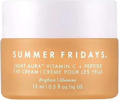 Summer Fridays Light Aura Vitamin C + Peptide Eye Cream 0.5oz