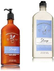 Bath & Body Works Aromatherapy Lavender Vanilla Body Wash & Lotion Set Review