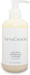 KarmaCeuticles AHA BHA Exfoliating Cleanser 8 oz. Review