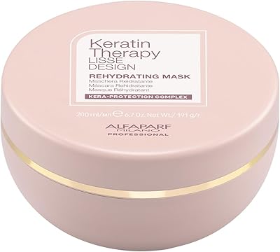Alfaparf Milano Lisse Design Keratin Therapy Rehydrating Hair Mask 6.7oz