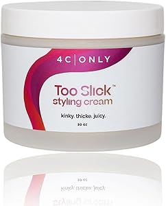 4C ONLY Too Slick Styling Cream 10 oz Jar Review