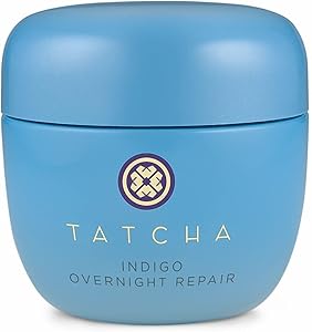 TATCHA Indigo Overnight Repair Face Cream & Serum Treatment 50mL Review