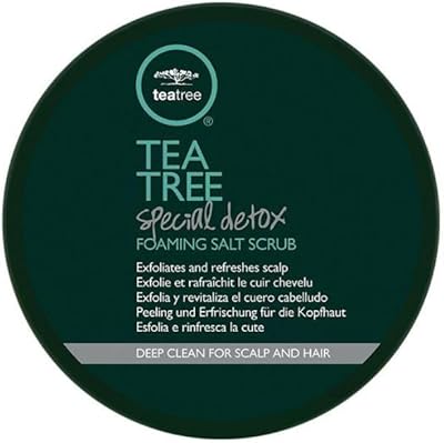 Tea Tree Special Detox Foaming Salt Scrub, 6.5oz