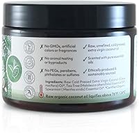 Organic Fiji Raw Cold Pressed Coconut Oil Tea Tree Spearmint 12oz — image 2