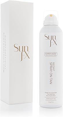SunFX Summer's Secret Instant Self-Tanning Spray – Medium-Dark, 8oz