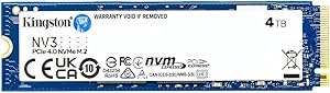 Kingston NV3 4TB M.2 2280 NVMe SSD
